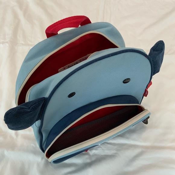 Skip Hop Blue Elephant Kids Backpack - Picture 3 of 5